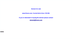 Desktop Screenshot of finans.com