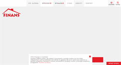 Desktop Screenshot of finans.pl