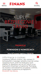 Mobile Screenshot of finans.pl